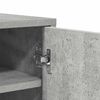 vidaXL Shoe Cabinet Concrete Grey Engineered Wood Medium Shoe Cabinet
