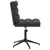 vidaXL Dining Chair Black Faux leather, plywood, metal Standard