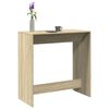 vidaXL Bar Table Sonoma Oak Engineered Wood Tall Bar Table Rectangular