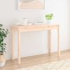 vidaXL Console Table Pine Solid Pine Wood Large Durable Console Table