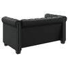 vidaXL Sofa Black Artificial leather, Wood Large Durable Sofa