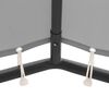 vidaXL Gazebo Anthracite Powder-coated steel 13.1 x 13.1 ft