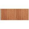 vidaXL Rug Brown Bamboo, PP (polypropylene) 31.5 x 78.7 in Rug