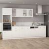 vidaXL Bottom Cabinet White Engineered wood 23.6x18.1x32.0 in