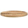 vidaXL Table Top Natural wood Solid mango wood 15.7 in diameter
