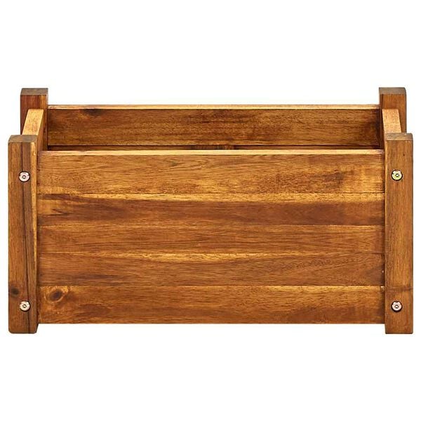 vidaXL Raised Bed Brown Acacia wood with oil finish Compact Durable