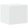 vidaXL Slim Storage Cabinet White Engineered Wood Slim