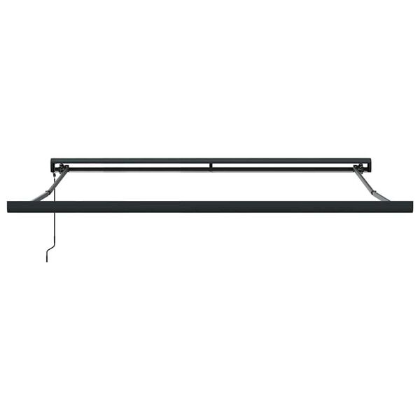 vidaXL Awning Anthracite 118.11" x 98.43" Metal