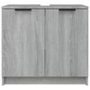 vidaXL Bathroom Cabinet Grey Sonoma Engineered wood Medium