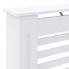 vidaXL MDF Radiator Cover White 30.7"
