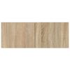 vidaXL TV Cabinet Set 4 Pieces Sonoma Oak Engineered Wood Medium