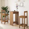 vidaXL Bar Table Artisan Oak Engineered Wood Tall Modern Bar Table