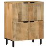 vidaXL Sideboard Brown Solid mango wood, Engineered wood, Metal Medium