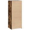vidaXL Highboard Smoked oak Engineered wood Highboard Rectangular