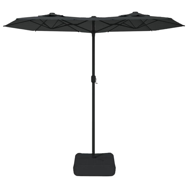 vidaXL Garden Parasol Anthracite, Dark Grey