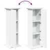 vidaXL Display Stand White Engineered Wood Medium Display Stand Square