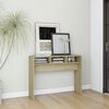 vidaXL Console Table Sonoma oak Engineered wood 41.3x11.8x31.5 in