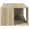 vidaXL Coffee Table Sonoma Oak Engineered Wood Low Coffee Table