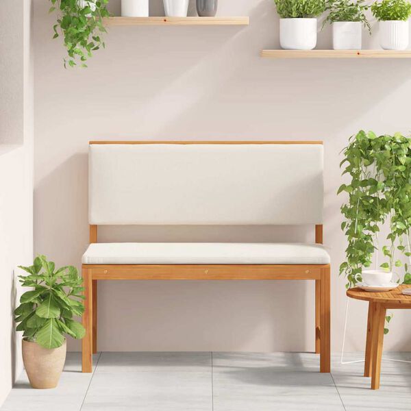 vidaXL Garden Bench Brown 100 x 50 x 91cm Solid Acacia wood