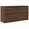 vidaXL TV Cabinet Brown Oak Engineered Wood TV Cabinet Rectangular
