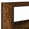 vidaXL Wall Cube Shelf Smoked Oak Engineered Wood