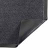 vidaXL Doormat Anthracite Polypropylene and PVC 23.6x70.9 in Non-slip