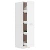 vidaXL Apothecary Cabinet White Engineered wood Medium