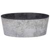 vidaXL Sink Black &Oslash;15.7"x5.9" Marble