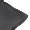vidaXL Garden Bench Cushion Melange Anthracite 100% polyester