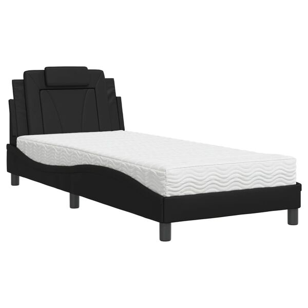 vidaXL Bed Black