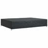 vidaXL Furniture Cover Plain Black 157.48 x 118.11 x 27.56 in 600D