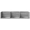 vidaXL Wall Cabinets Set of 2 Grey Sonoma Engineered wood Medium