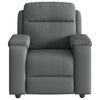 vidaXL Massage Recliner Chair Dark grey