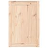 vidaXL Laundry Box 17.3x17.3x26.0" Solid Wood Pine