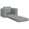 vidaXL Sofa Bed Light gray 98 x 71 x 83 cm fabric