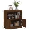 vidaXL Sideboard Brown Oak Engineered Wood Medium Sideboard