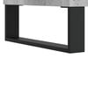 vidaXL Coffee Table Concrete Grey Engineered Wood, Metal Medium