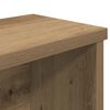 vidaXL Kitchen Racks Stackable 2 pcs Artisan Oak 19.7x5.9x6.3"