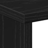 vidaXL Bedside Cabinet Black oak 50 x 30 x 51.5 cm Engineered wood