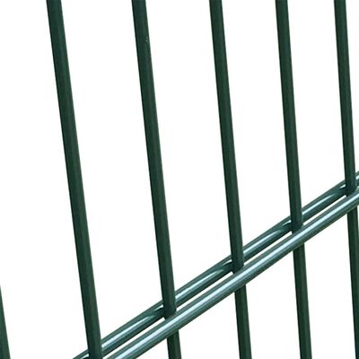 vidaXL 2D Fence Gate (Single) Green 41.7"x66.9"