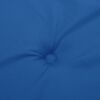 vidaXL Patio Highback Chair Cushions 6 pcs Royal Blue 47.2x19.7x1.2" Fabric