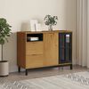vidaXL Sideboard Oak finish