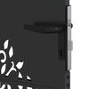 vidaXL Garden Gate 33.5"x49.2" Corten Steel Tree Design