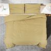 vidaXL Duvet Cover Set Taupe Microfiber fabric (100% polyester)