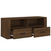 vidaXL TV Cabinet Brown Oak Engineered Wood Medium TV Cabinet