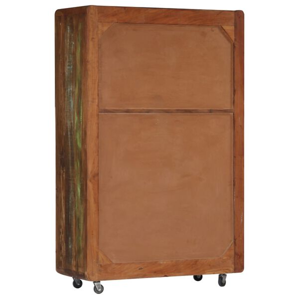 vidaXL Highboard Natural wood tones with rustic charm