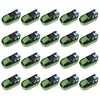vidaXL Ratchet Tie Down Straps 20 pcs 800 daN 19.7 ' Green