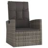 vidaXL Garden Lounge Set Grey PE Rattan Large GARDEN LOUNGE SET Other
