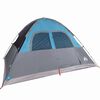 vidaXL Family Tent Dome 6-Person Blue Waterproof
