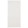 vidaXL Wardrobe White Solid fir wood and fabric 31.1 x 15.7 x 66.9 in